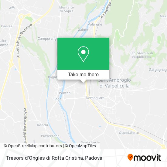 Tresors d'Ongles di Rotta Cristina map