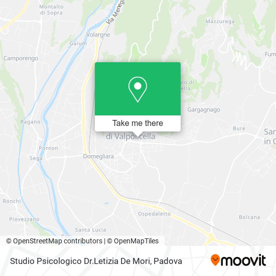 Studio Psicologico Dr.Letizia De Mori map
