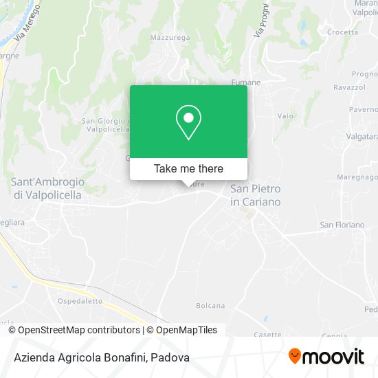 Azienda Agricola Bonafini map