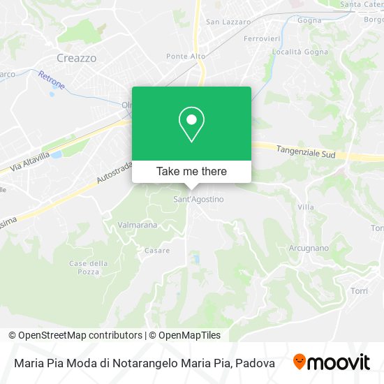 Maria Pia Moda di Notarangelo Maria Pia map