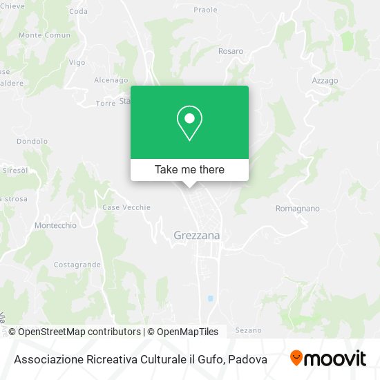 Associazione Ricreativa Culturale il Gufo map
