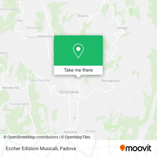 Eccher Edizioni Musicali map