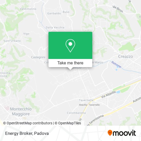 Energy Broker map
