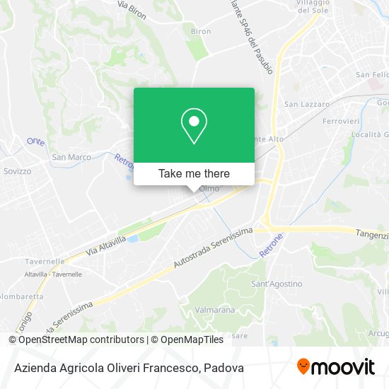 Azienda Agricola Oliveri Francesco map