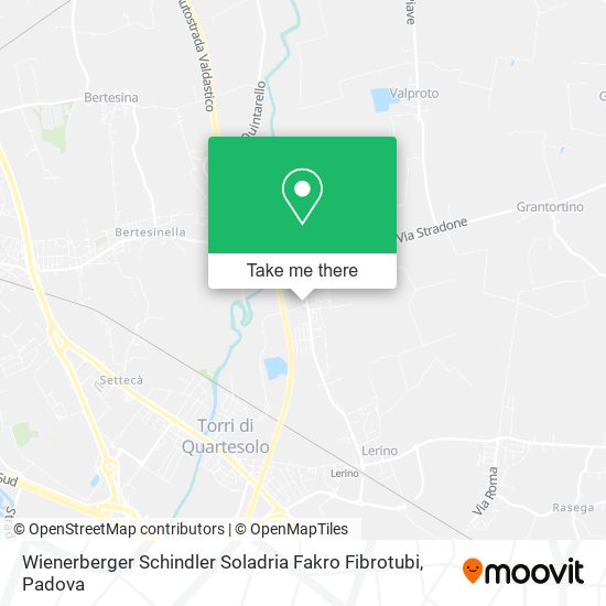 Wienerberger Schindler Soladria Fakro Fibrotubi map