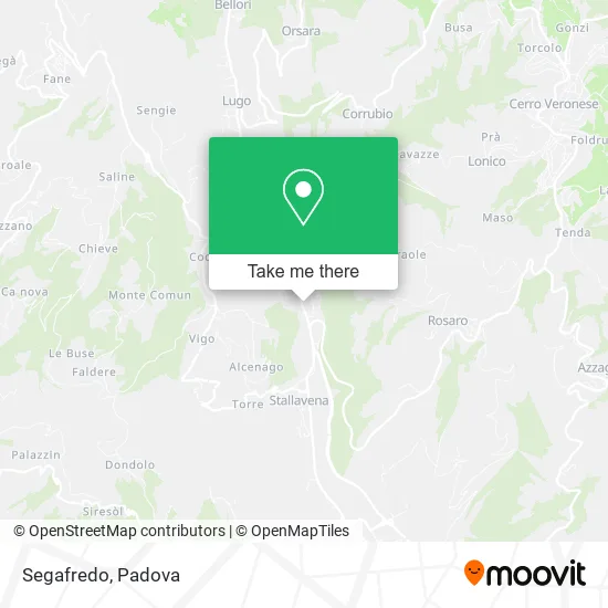 Segafredo map
