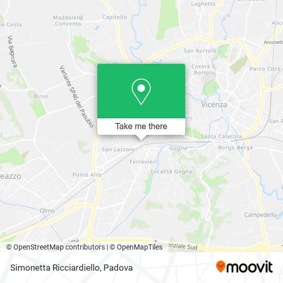 Simonetta Ricciardiello map