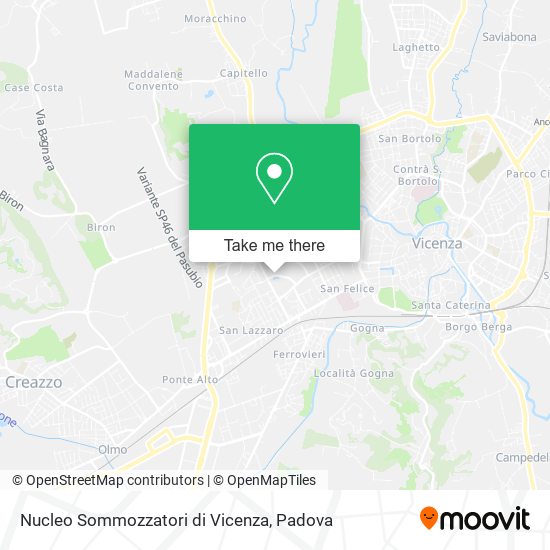 Nucleo Sommozzatori di Vicenza map
