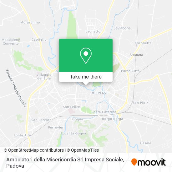 Ambulatori della Misericordia Srl Impresa Sociale map