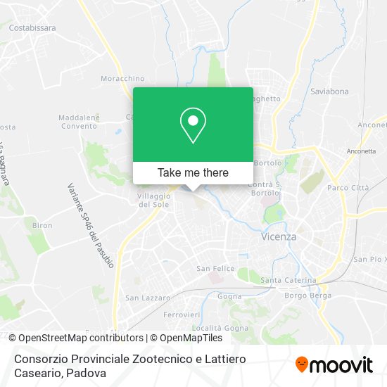 Consorzio Provinciale Zootecnico e Lattiero Caseario map
