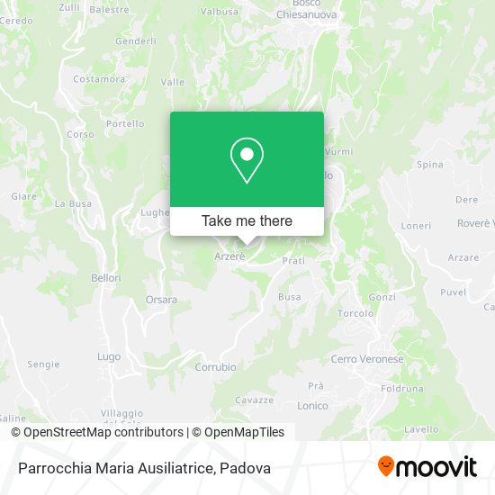 Parrocchia Maria Ausiliatrice map
