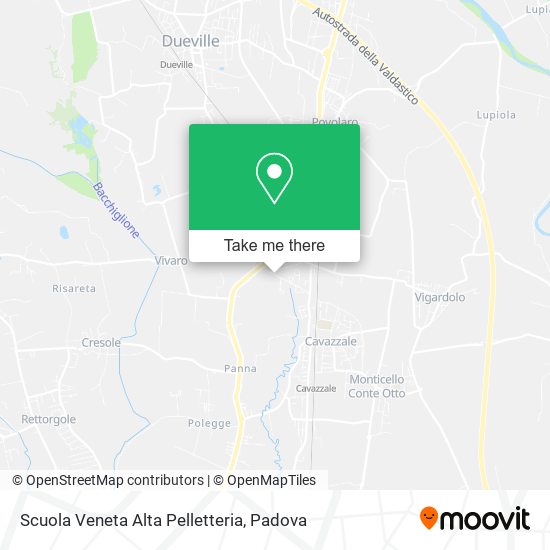Scuola Veneta Alta Pelletteria map