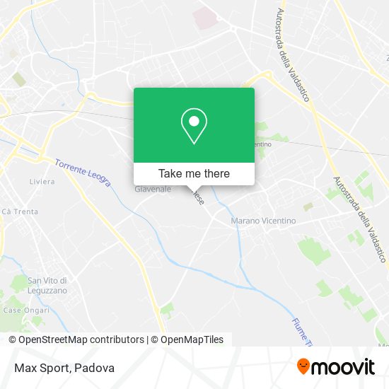 Max Sport map