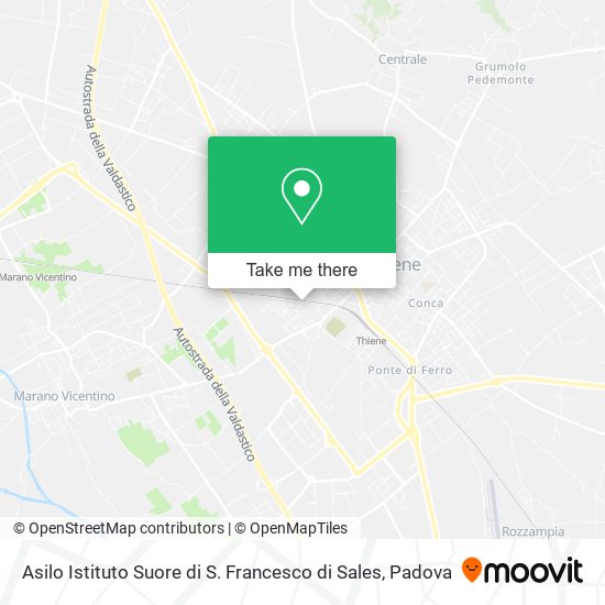 Asilo Istituto Suore di S. Francesco di Sales map