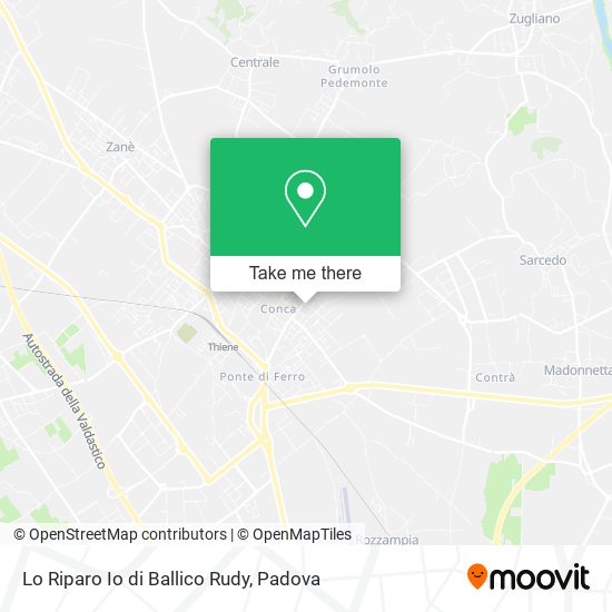 Lo Riparo Io di Ballico Rudy map