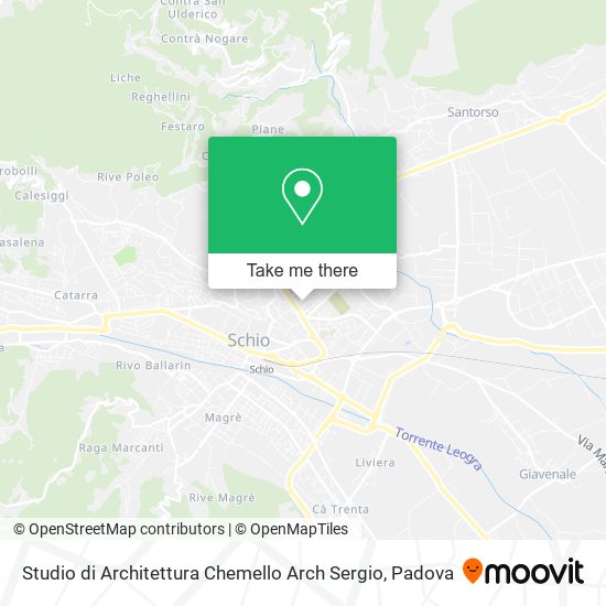 Studio di Architettura Chemello Arch Sergio map
