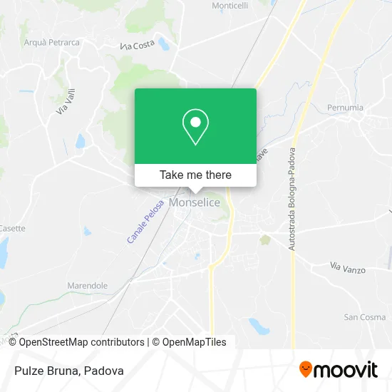 Pulze Bruna map