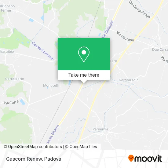 Gascom Renew map