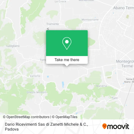 Dario Ricevimenti Sas di Zanetti Michele & C. map