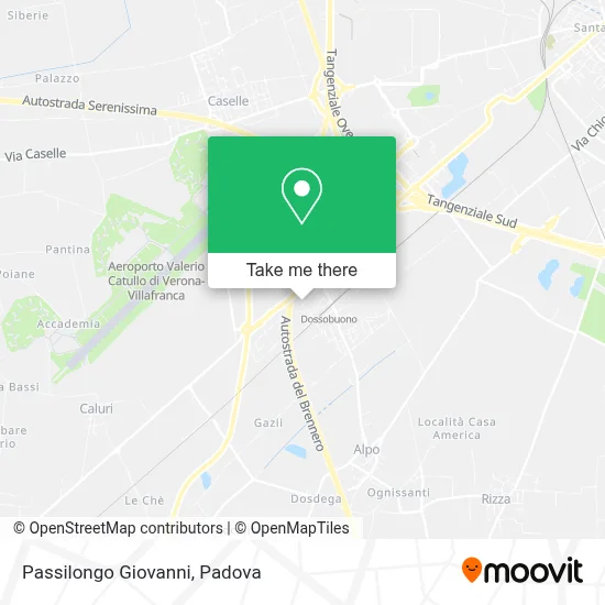 Passilongo Giovanni map