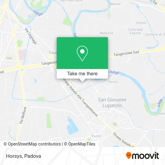 Horsys map