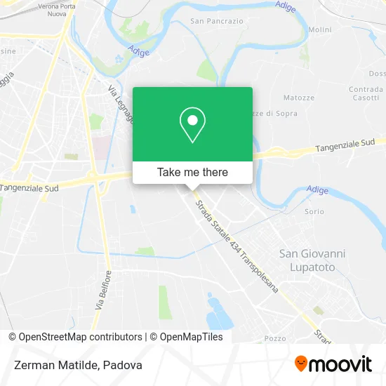 Zerman Matilde map