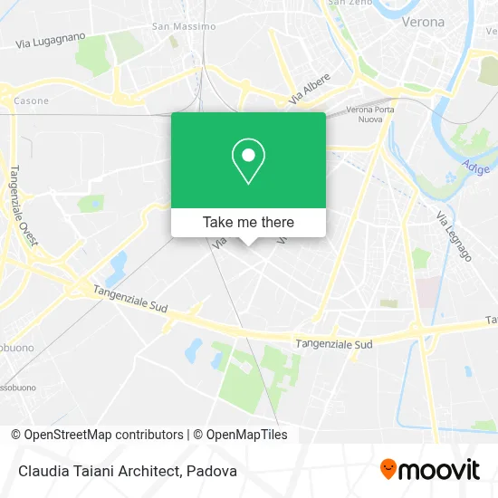 Claudia Taiani Architect map