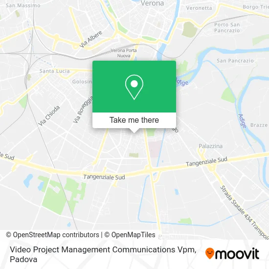 Video Project Management Communications VPM map