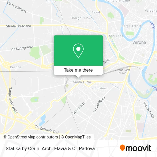 Statika by Cerini Arch. Flavia & C. map