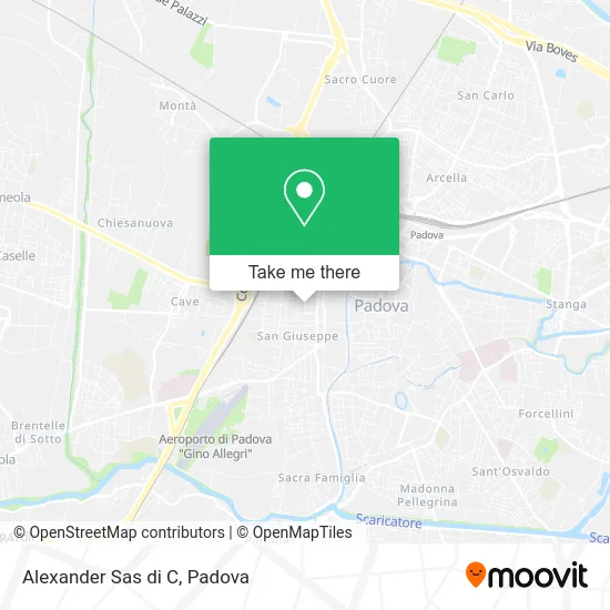 Alexander Sas di C map