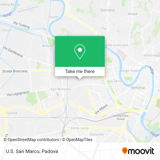 U.S. San Marco map