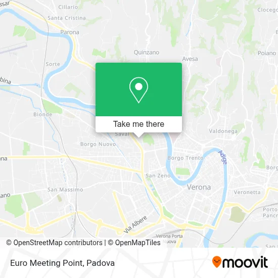 Euro Meeting Point map