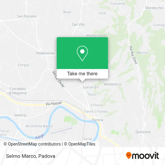 Selmo Marco map