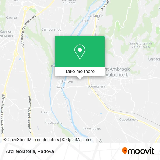 Arci Gelateria map