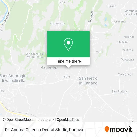 Dr. Andrea Chierico Dental Studio map