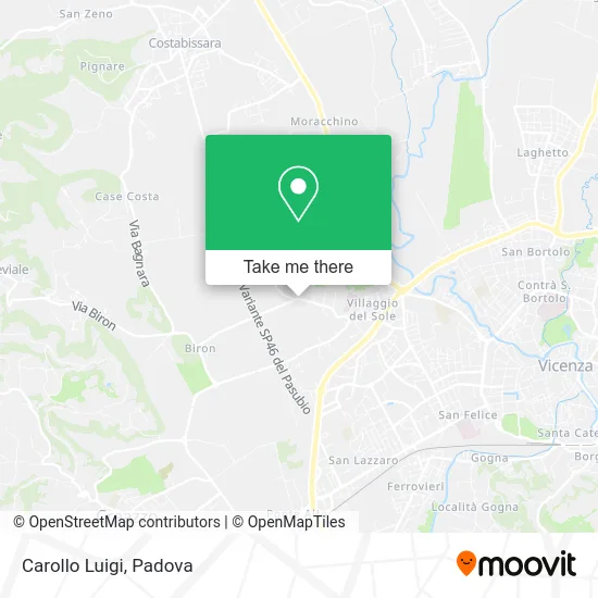 Carollo Luigi map