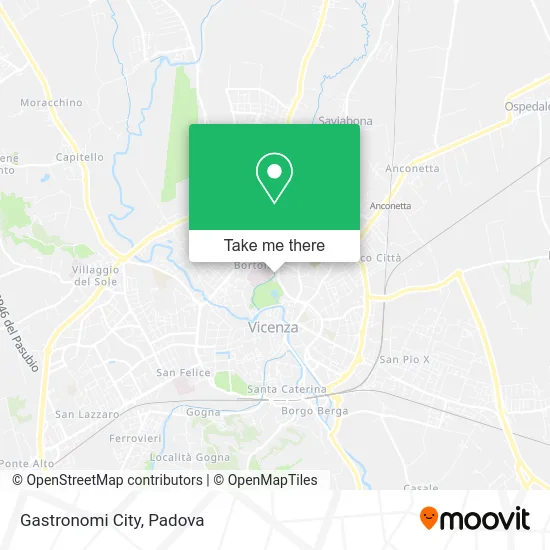 Gastronomi City map