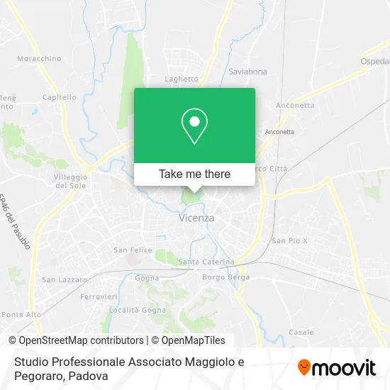 Studio Professionale Associato Maggiolo e Pegoraro map