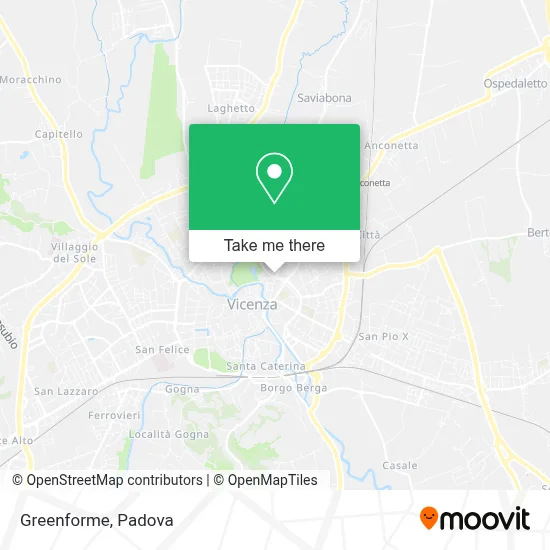 Greenforme map