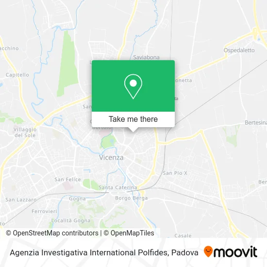 Agenzia Investigativa International Polfides map