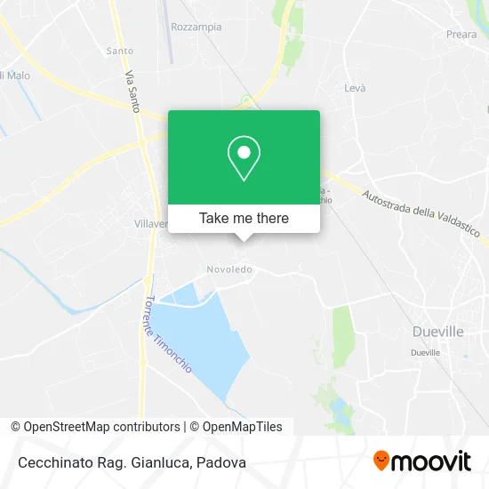 Cecchinato Rag. Gianluca map