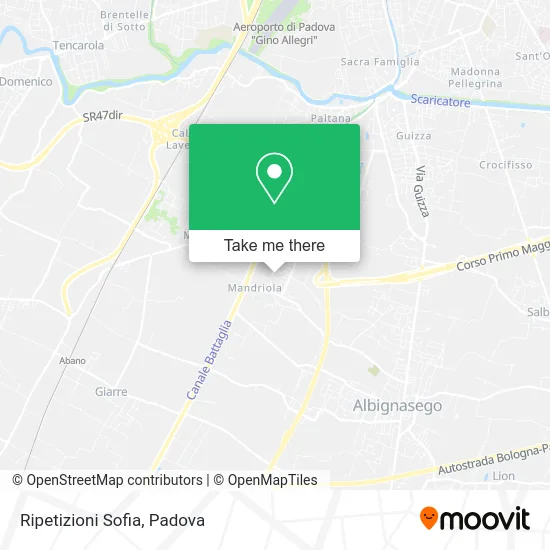 Sofia Tutoring map