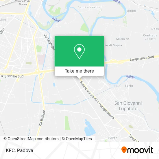 KFC map