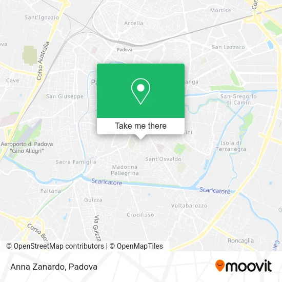 Anna Zanardo map