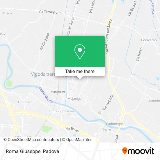 Roma Giuseppe map