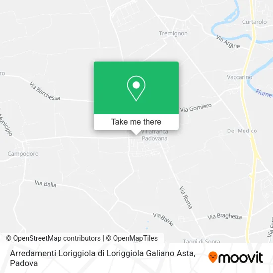 Arredamenti Loriggiola di Loriggiola Galiano Asta map