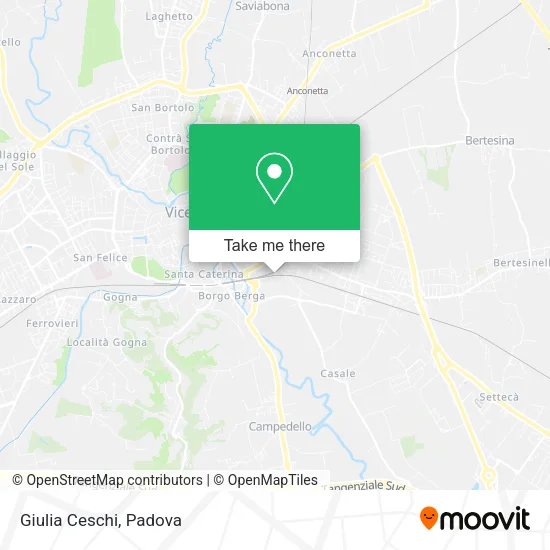 Giulia Ceschi map