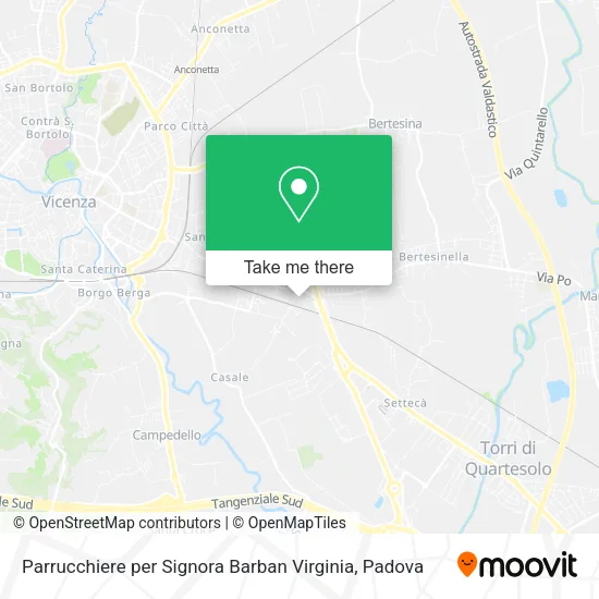 Parrucchiere per Signora Barban Virginia map