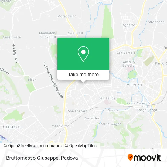 Bruttomesso Giuseppe map