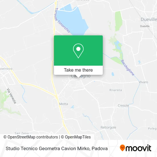 Studio Tecnico Geometra Cavion Mirko map